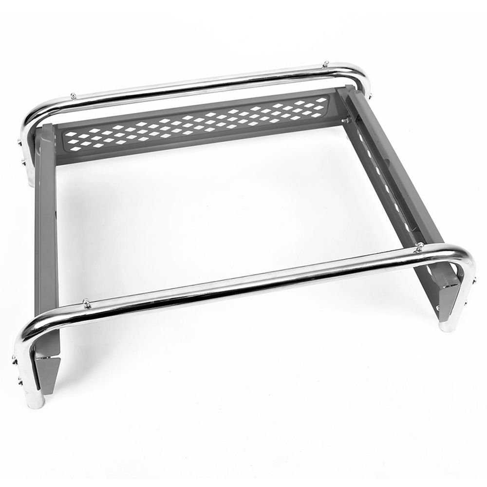 King Camp - Portable Charcoal Grill - Silver