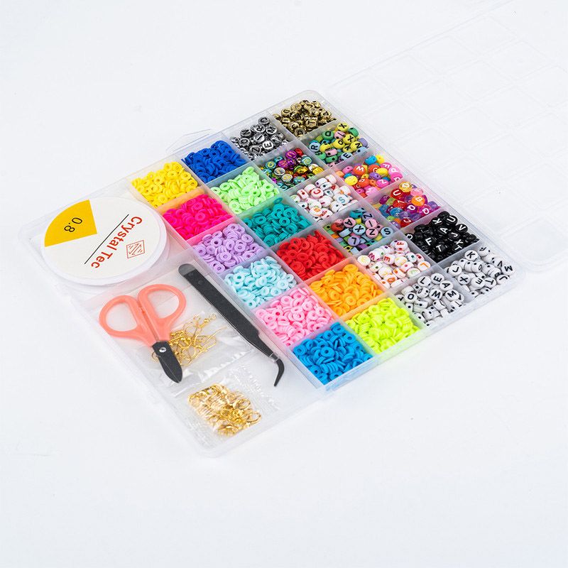 Family Center - English Beads w/ 2 Thread Rolls & Scissors 18-33-5471