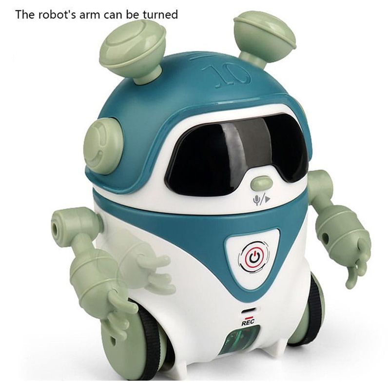 Family Center - Battery Operated Robot Intelligent Dialogue - Green