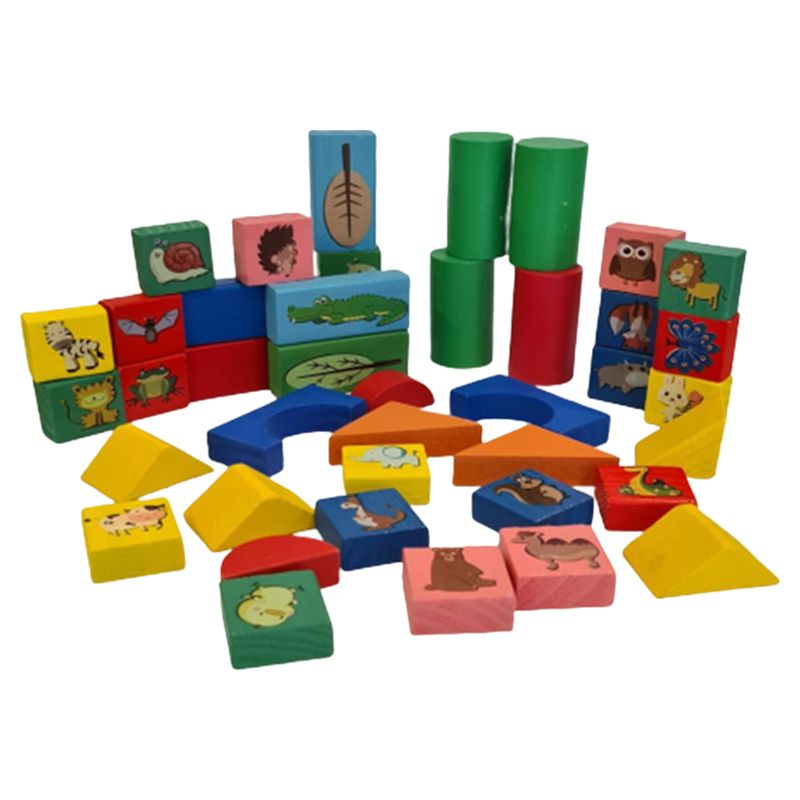 Hoda Way - Baby First Blocks - 40pcs