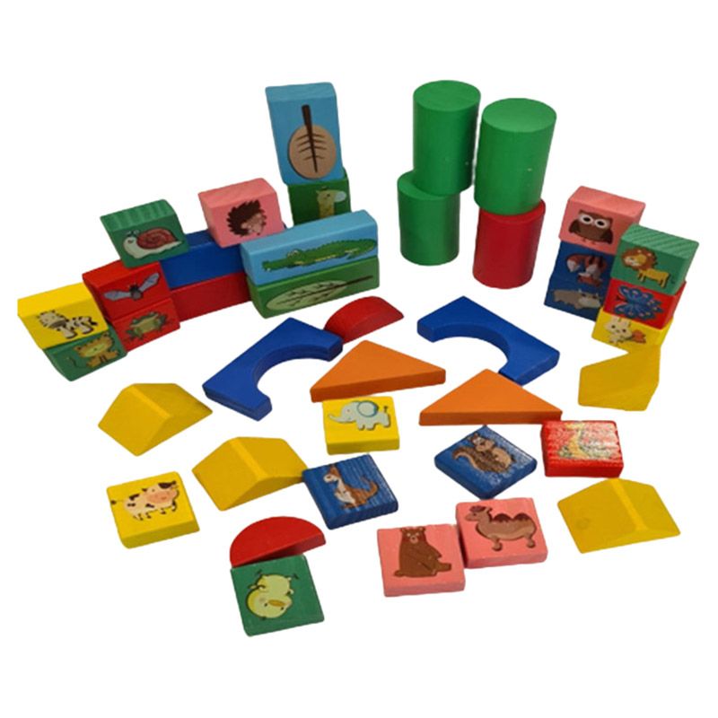 Hoda Way - Baby First Blocks - 40pcs