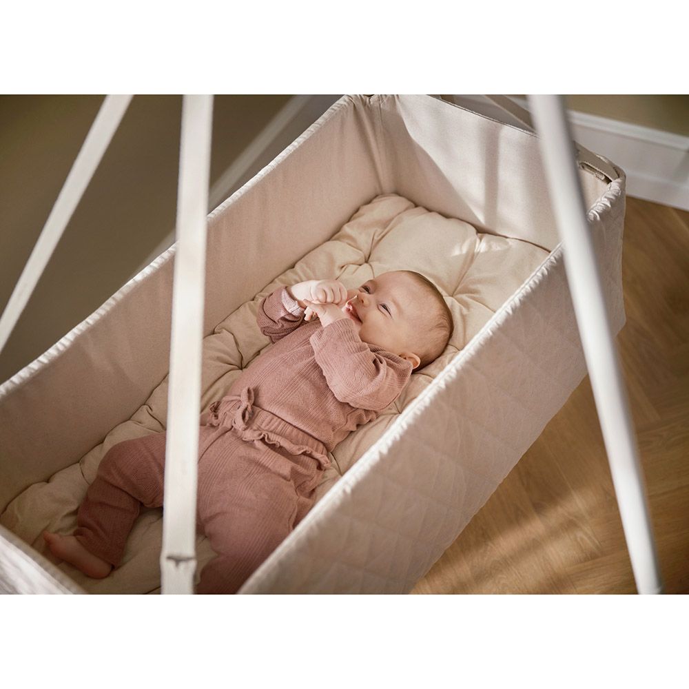 Moonboon - Classic Bundle Cradle - Nature/Grey