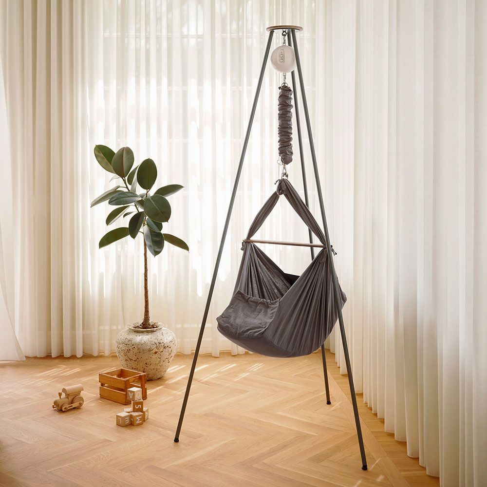 Moonboon - Classic Bundle Baby Hammock - Stone/Grey