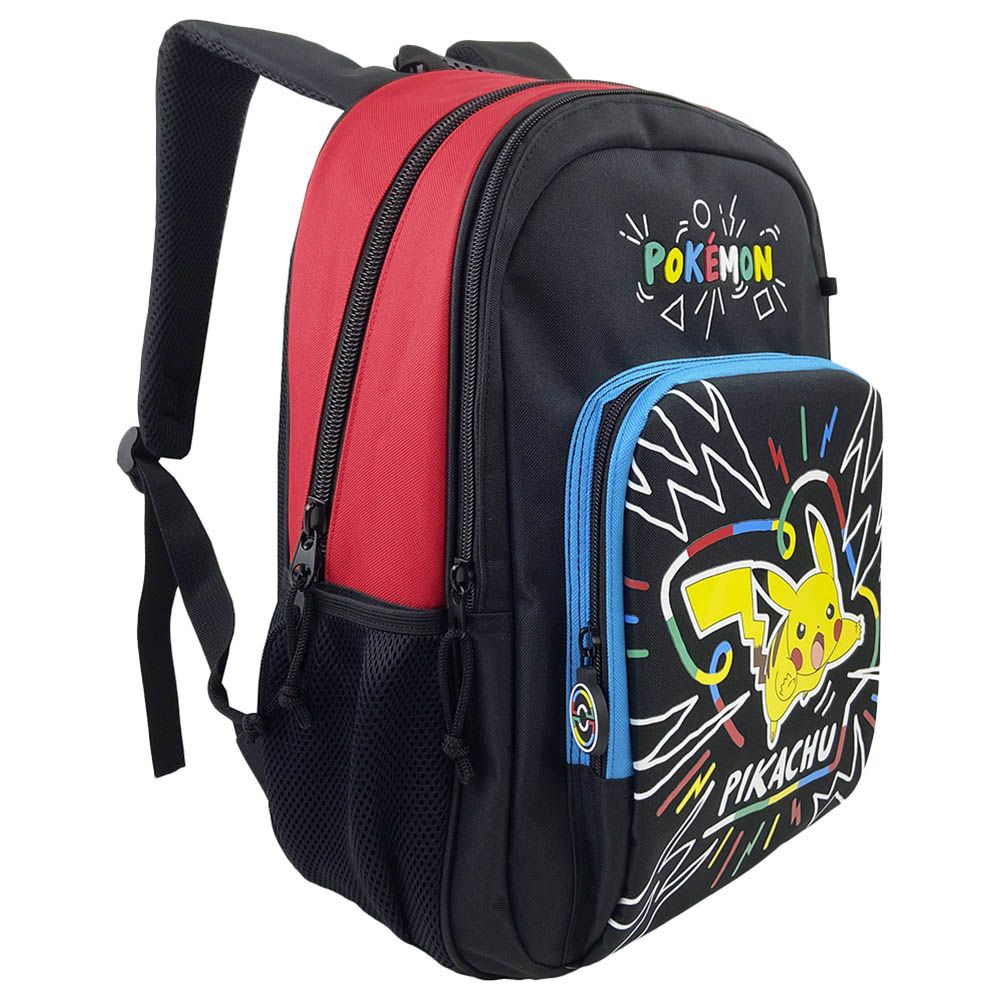 Pokemon - Colorful School Backpack - 16-inch