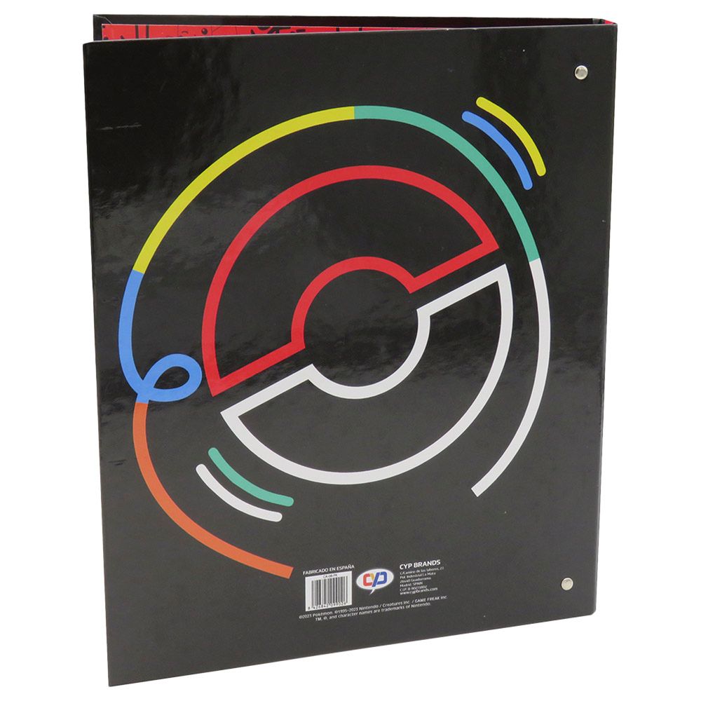 Pokemon - Colorful 4 Ring Binder