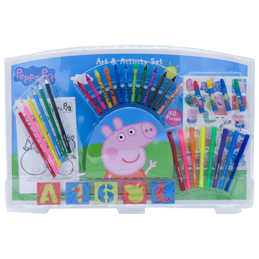 Peppa Pig - Art Set In Blister 60pcs