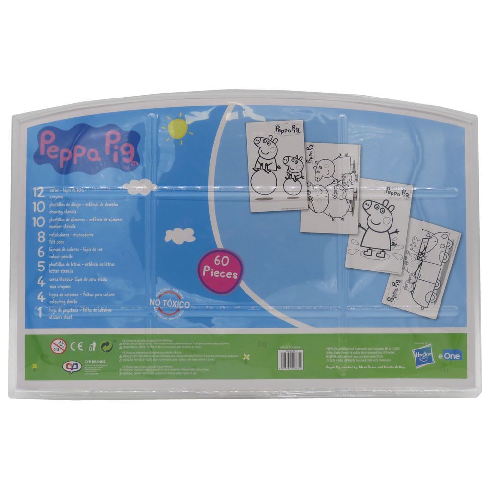 Peppa Pig - Art Set In Blister 60pcs