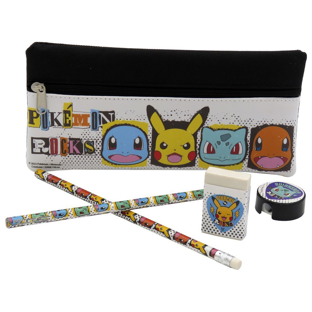 Pokemon - Stationery Set W/ Pencil Case