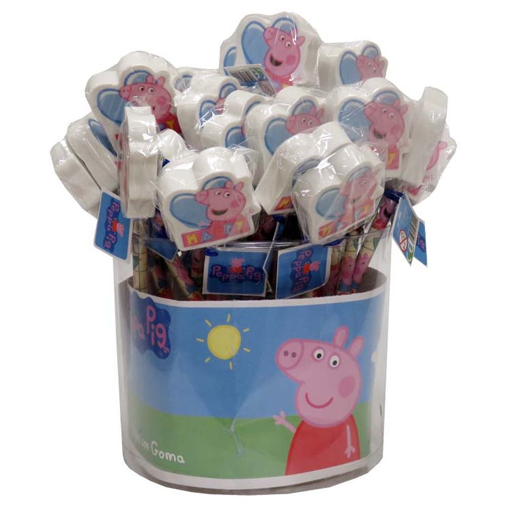 Peppa Pig - Pencil With Eraser Topper