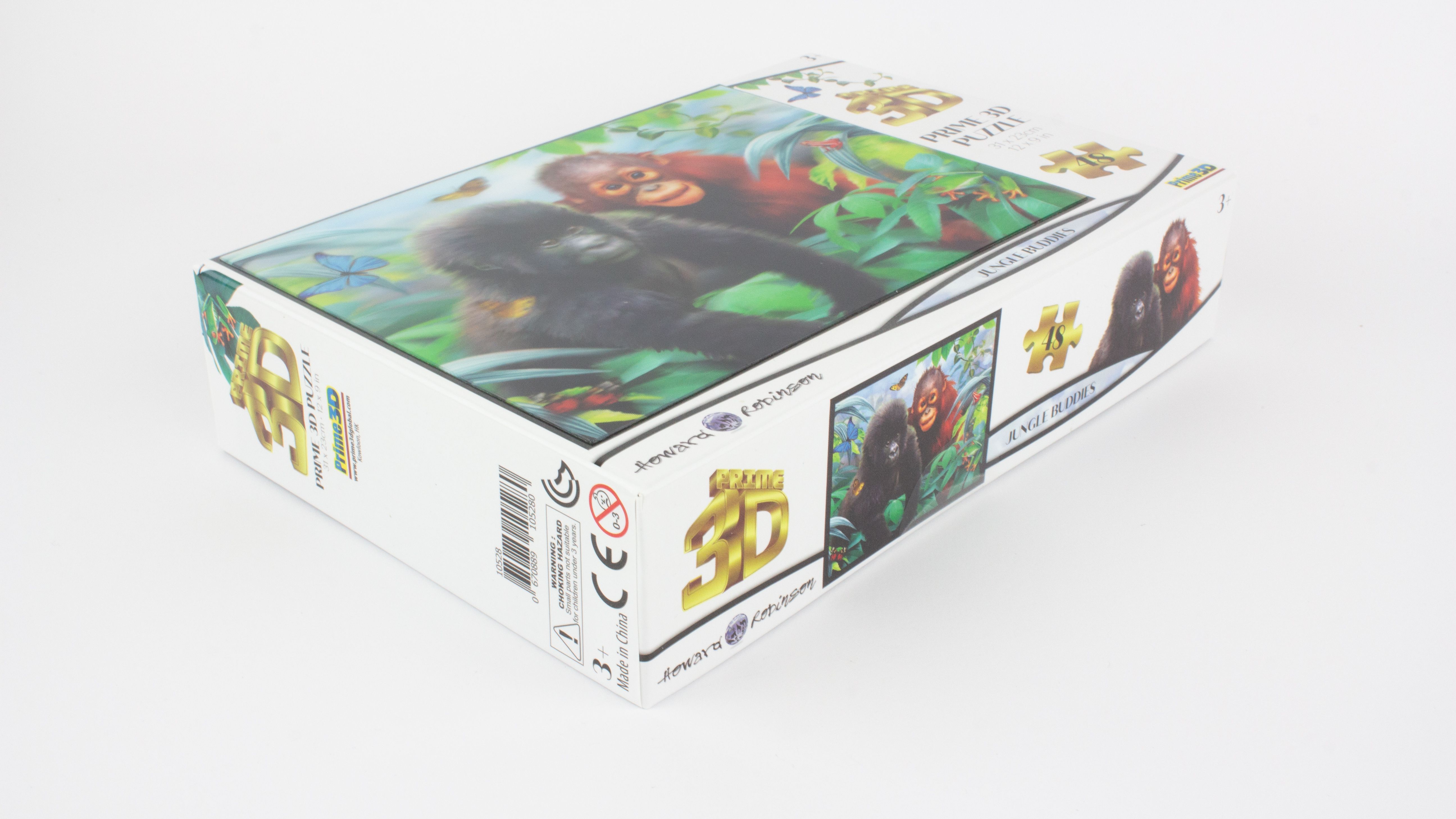 Prime3D - Jungle Buddies 3D Puzzle - 48 Pcs