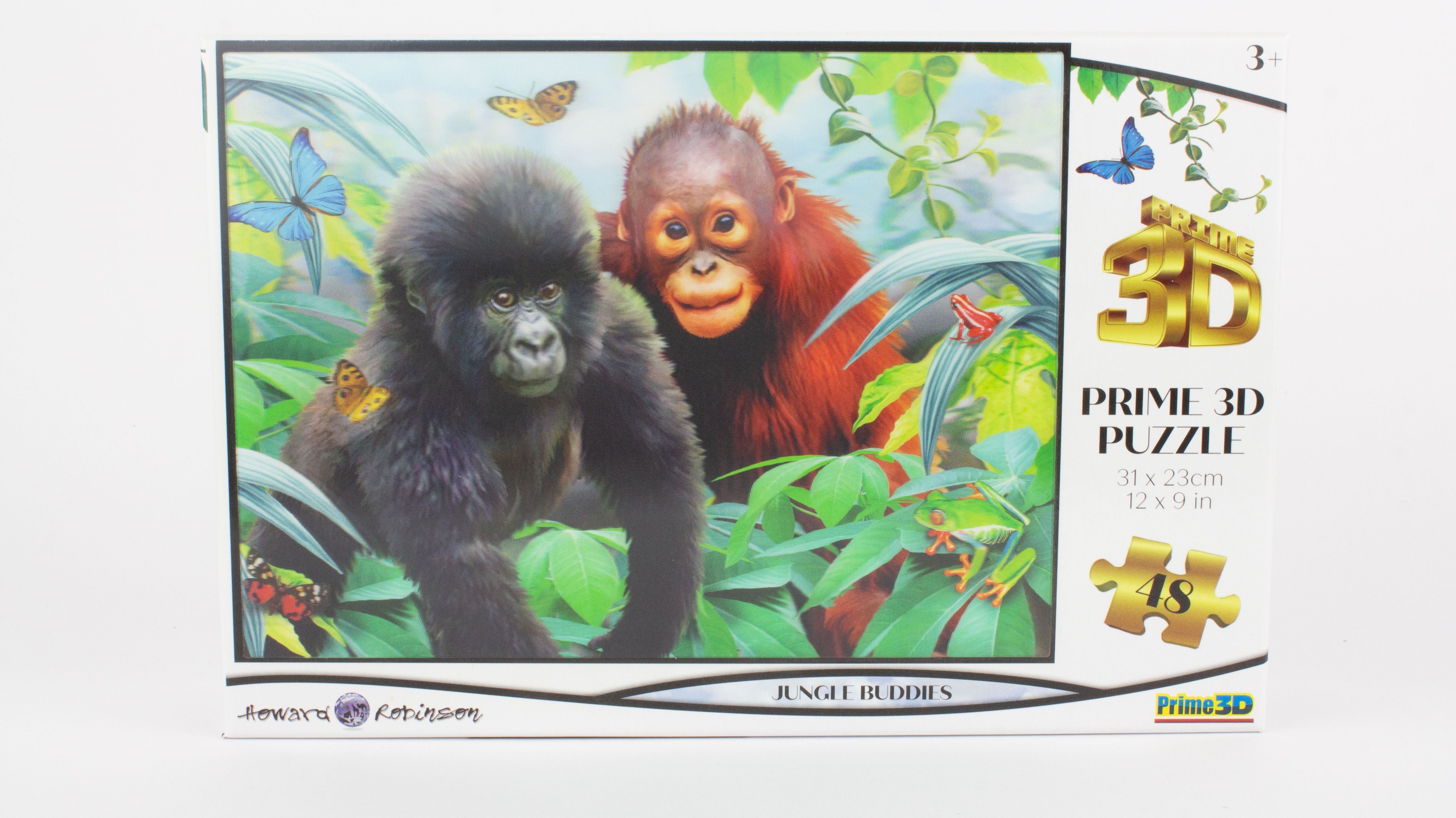 Prime3D - Jungle Buddies 3D Puzzle - 48 Pcs