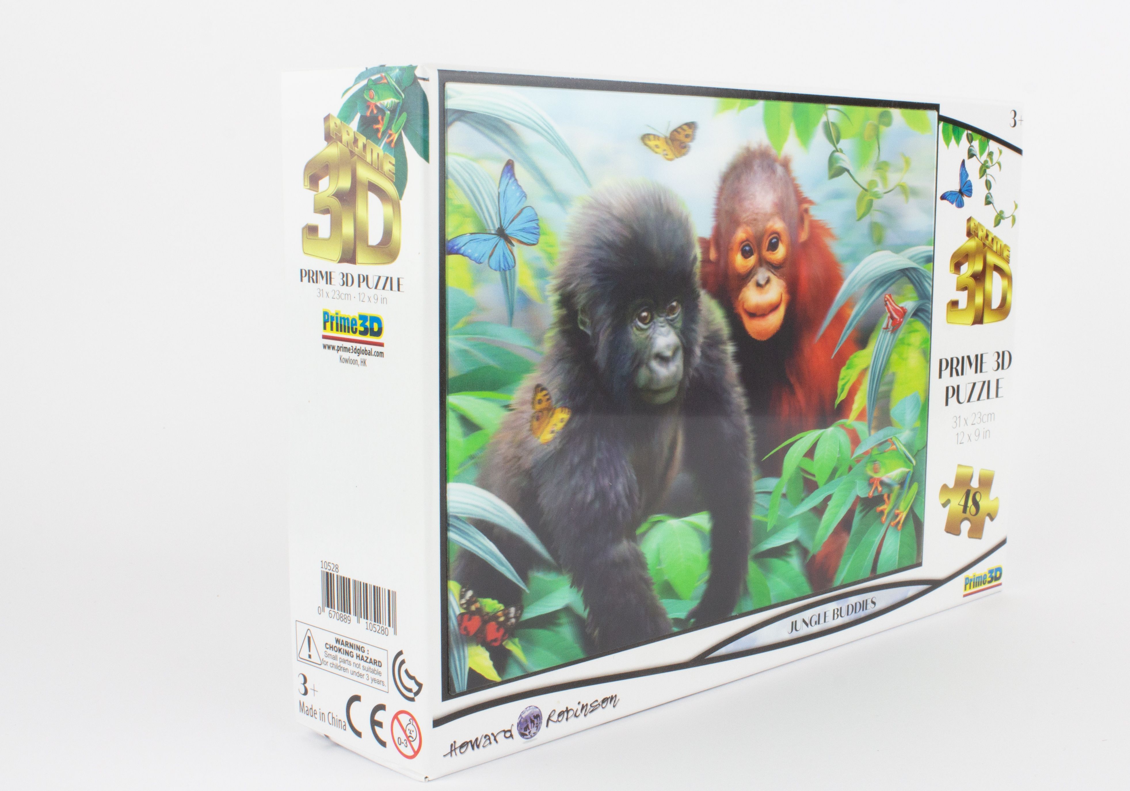 Prime3D - Jungle Buddies 3D Puzzle - 48 Pcs