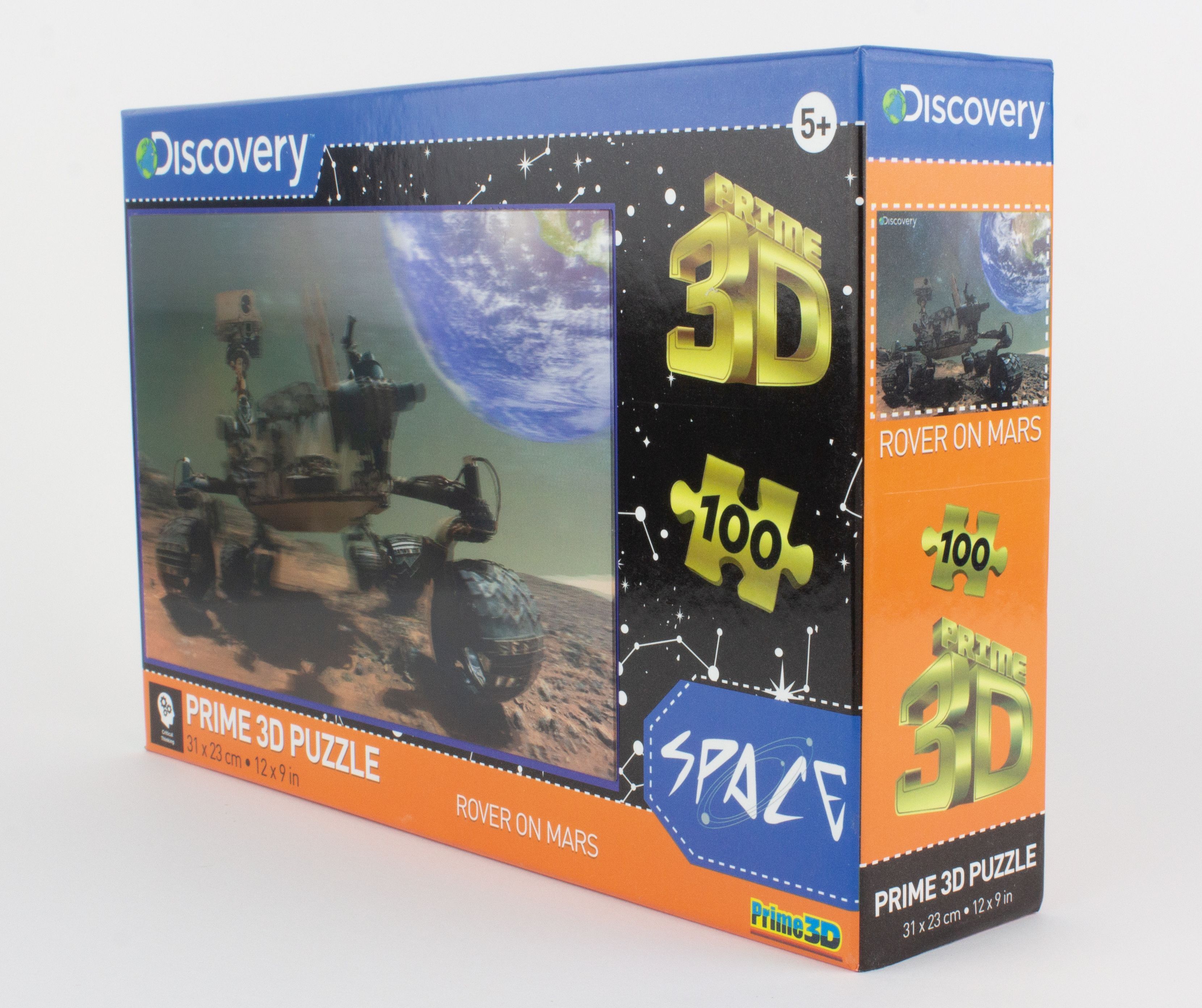 Prime3D - Rover On Mars 3D Puzzle - 100 Pcs