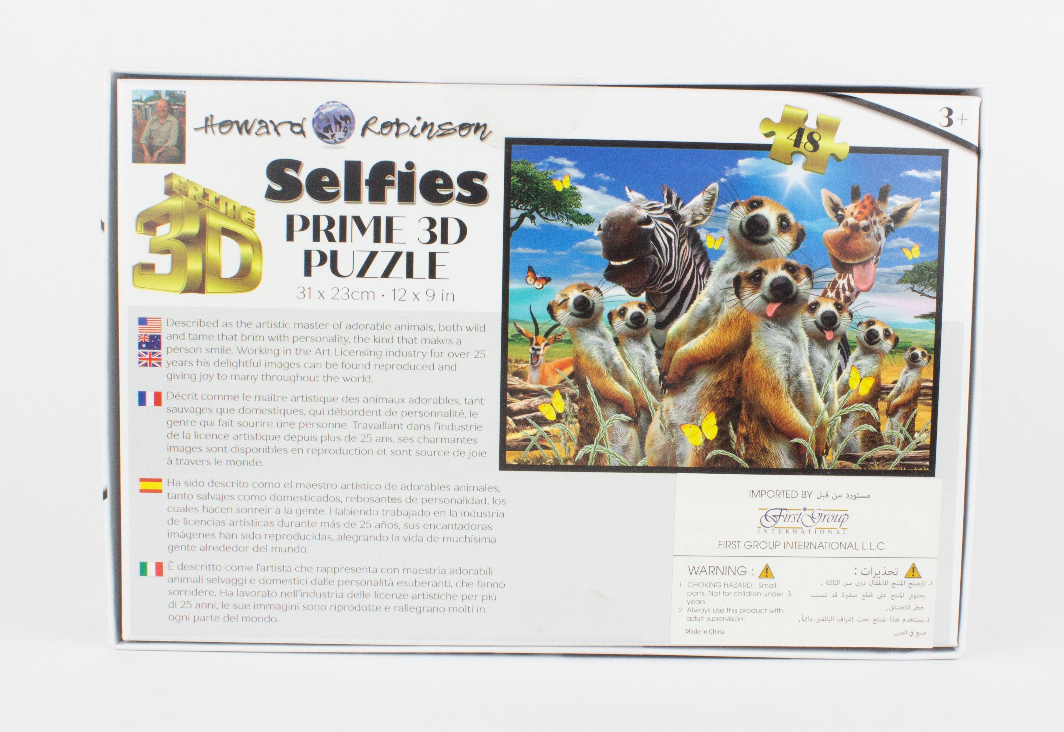 Prime3D - Meerkat Selfie 3D Puzzle - 48 Pcs