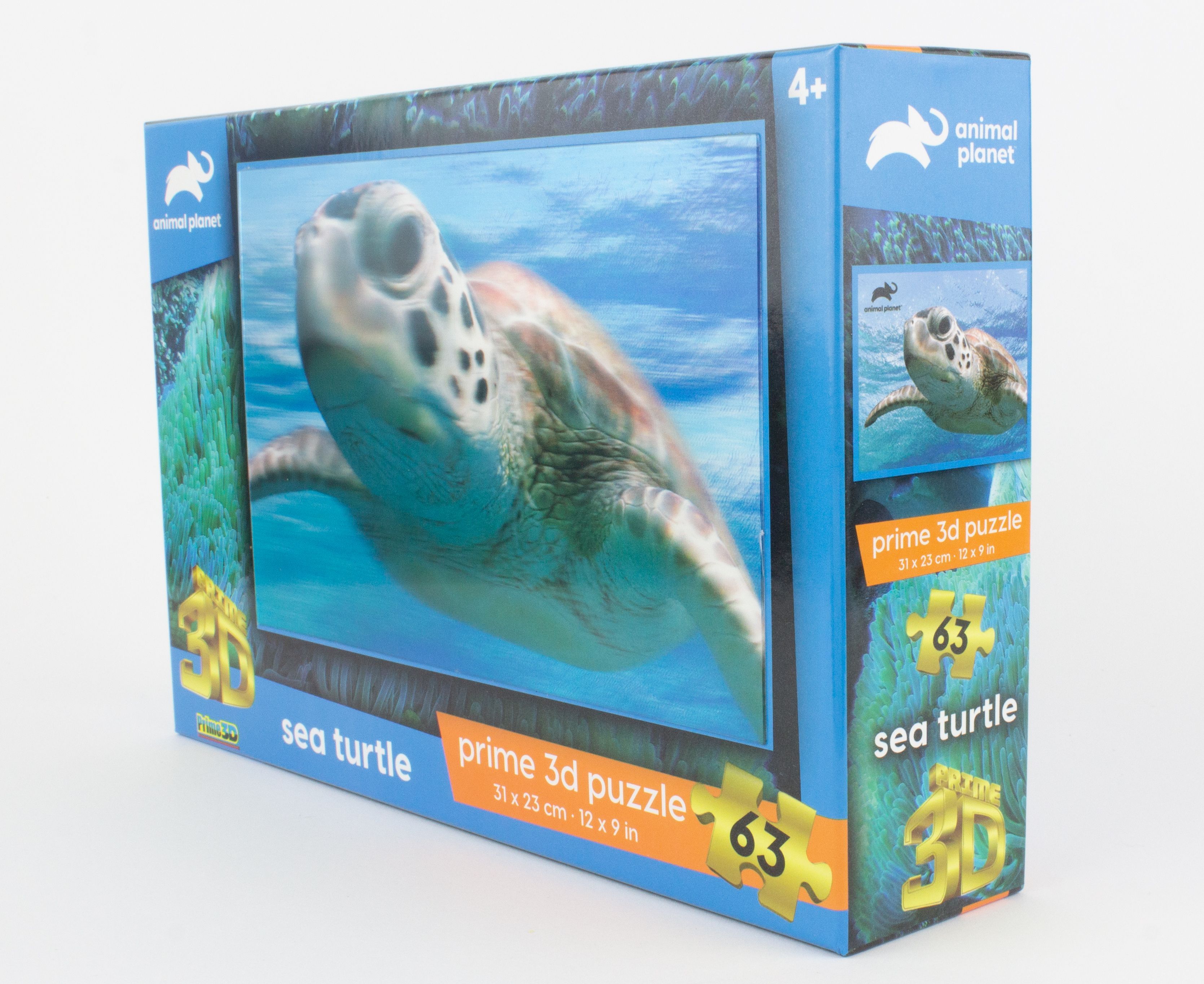 Prime3D - Sea Turtle 3D Puzzle - 63 Pcs