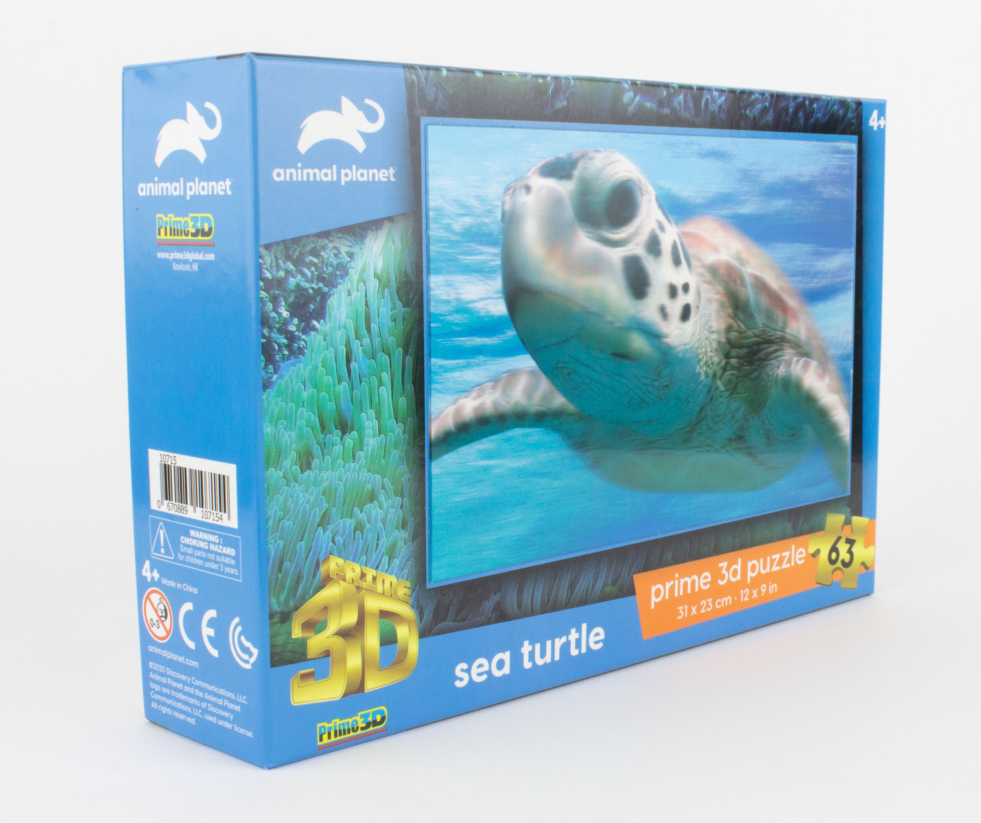 Prime3D - Sea Turtle 3D Puzzle - 63 Pcs