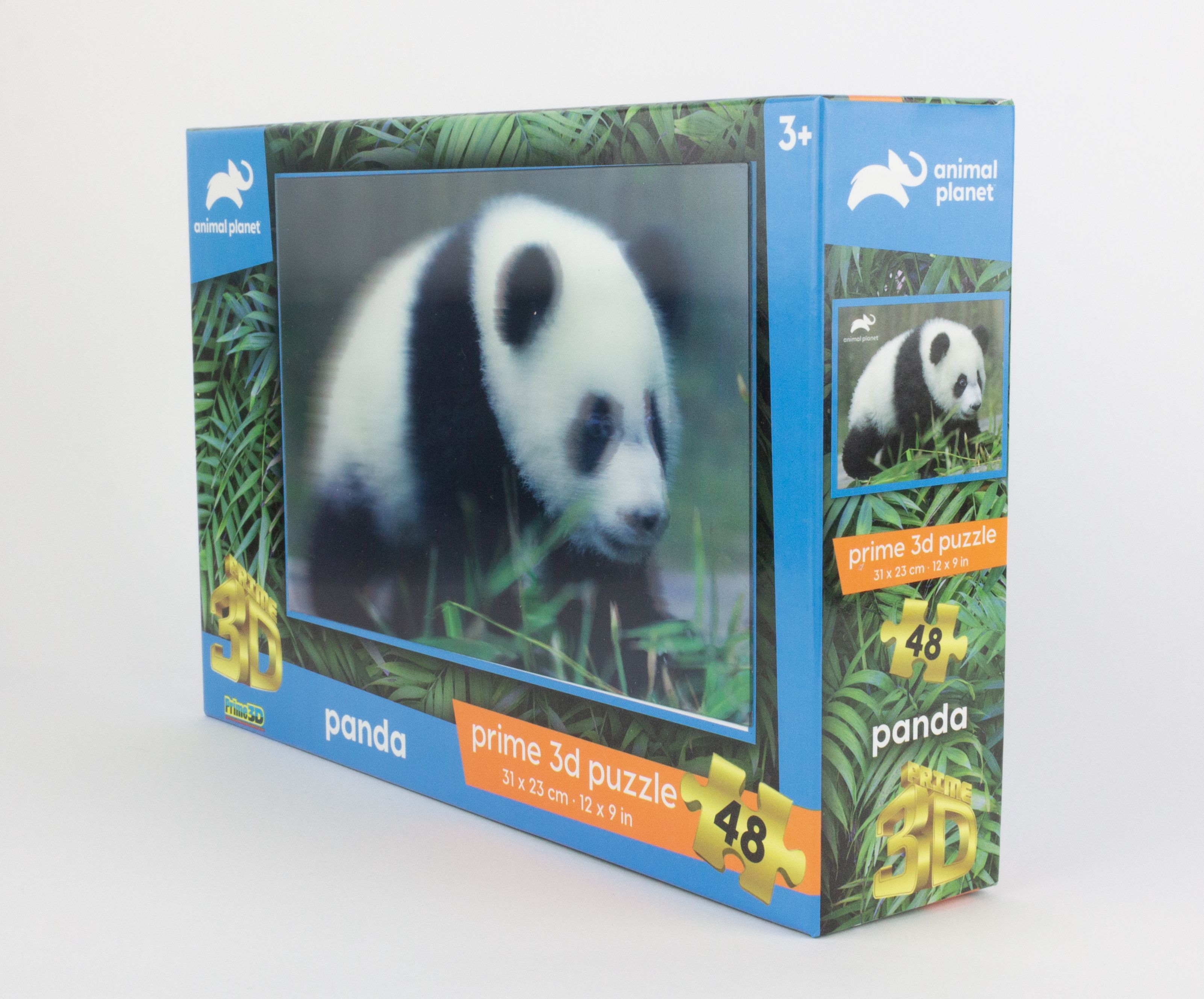 Prime3D - Panda 3D Puzzle - 48 Pcs