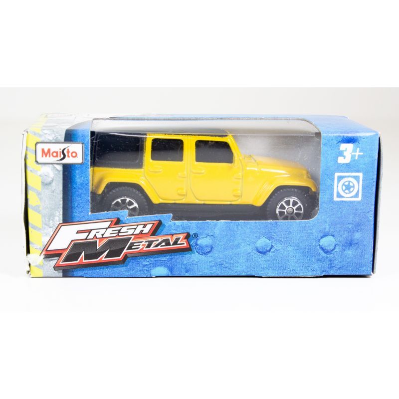 Maisto Fresh Metal - Diecast Car 3" - Jeep Wrangler