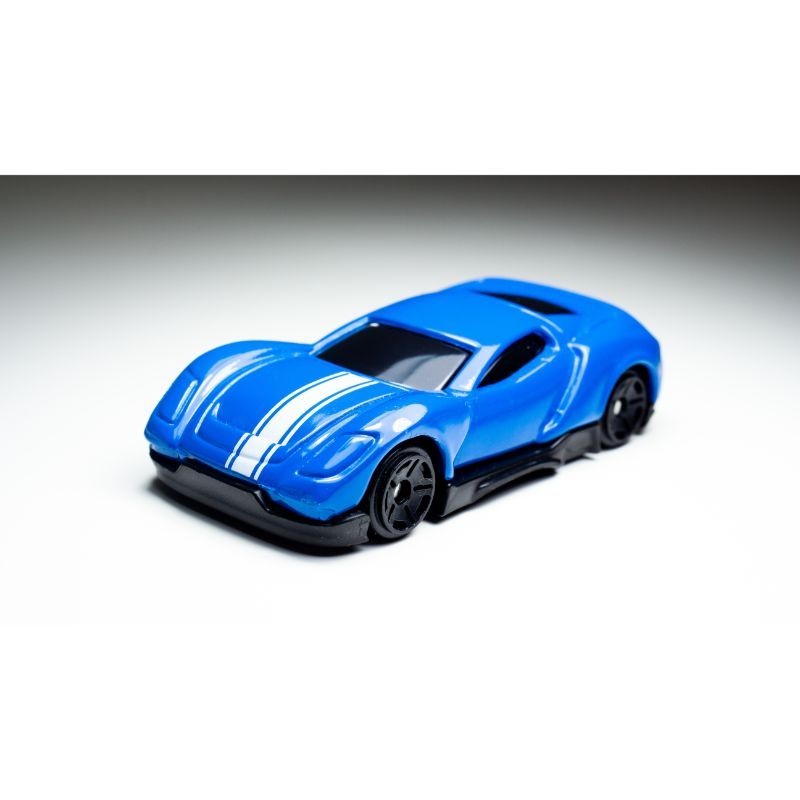 Maisto Fresh Metal - Diecast Car 3" - Blue Race Car