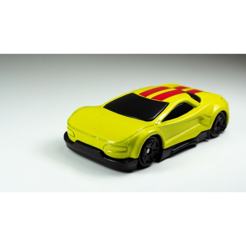 Maisto Fresh Metal - Diecast Car 3" - Yellow Race Car