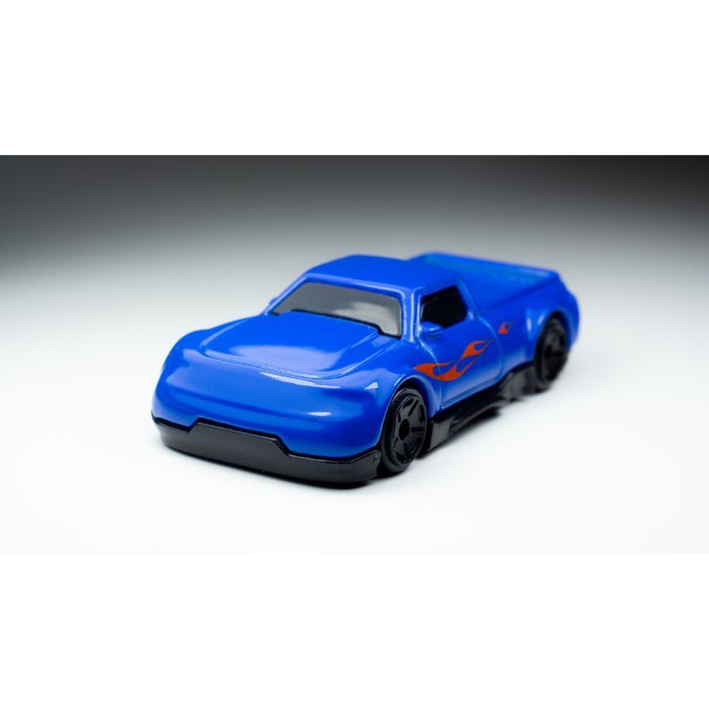 Maisto Fresh Metal - Diecast Car 3" - Blue Pickup Race Truck