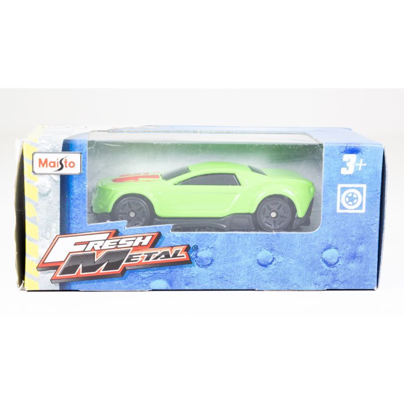 Maisto Fresh Metal - Diecast Car 3" - Green Race Car