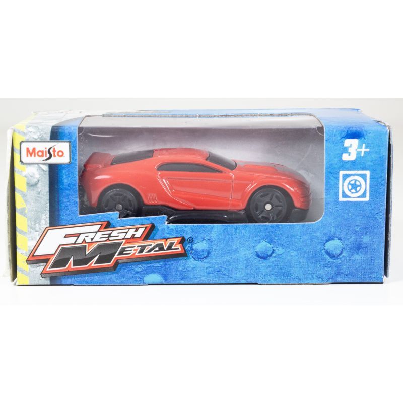 Maisto Fresh Metal - Diecast Car 3" - Red Race Car