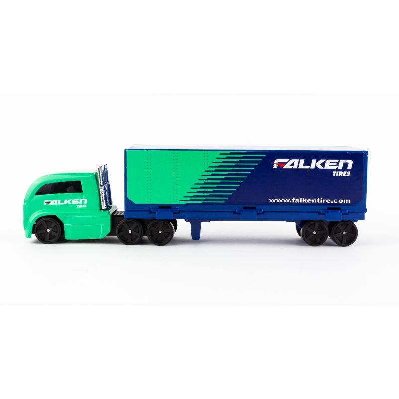 Maisto - Highway Hauler Falcen Tires - Blue/Green