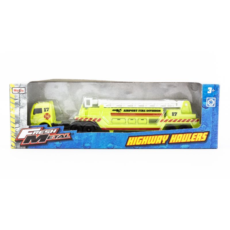 Maisto - Highway Hauler Airport Fire Division - Yellow