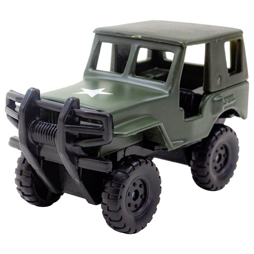 Maisto - Fresh Forces Vehicles Military Jeep - Green