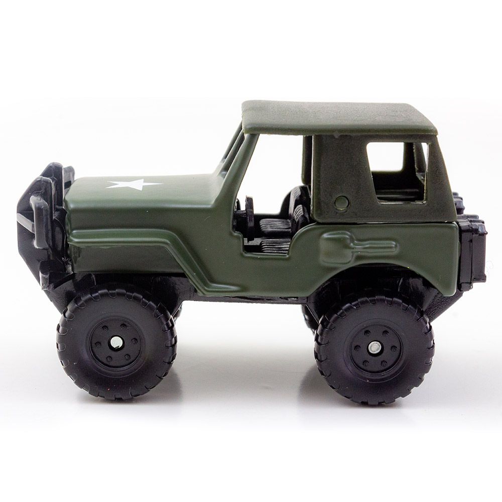 Maisto - Fresh Forces Vehicles Military Jeep - Green