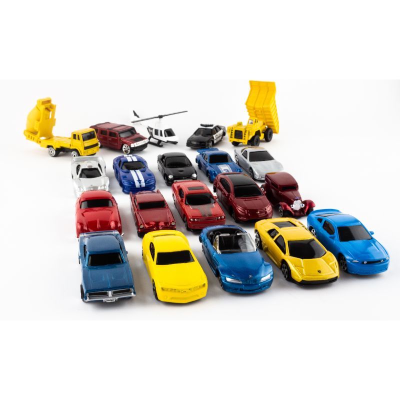 Maisto - Fresh Metal 3" Die Cast Vehicles - 20 Pcs