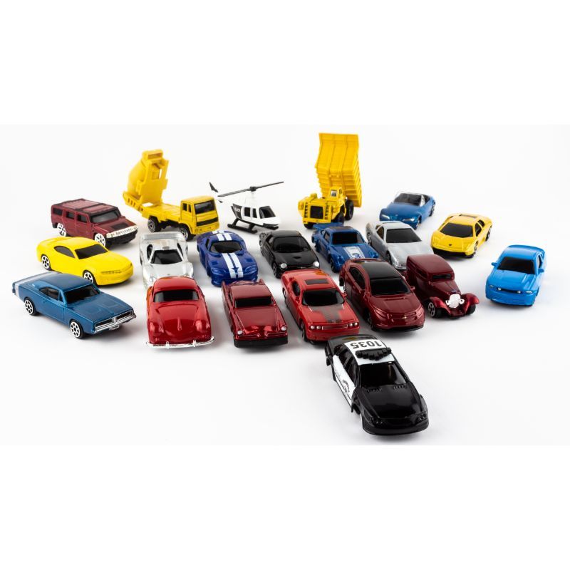 Maisto - Fresh Metal 3" Die Cast Vehicles - 20 Pcs