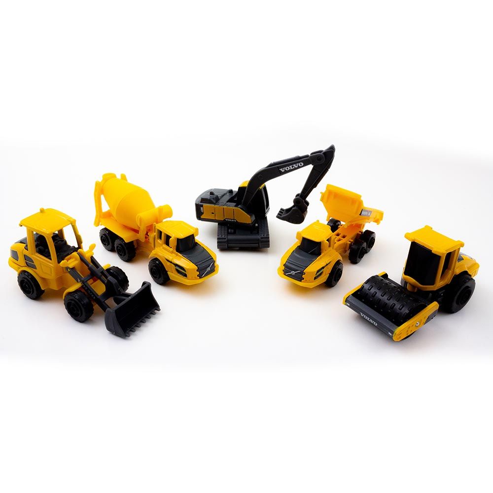 Maisto - Volvo Construction Vehicles - Pack of 5