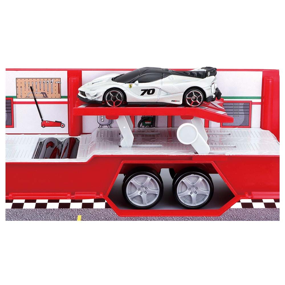 Maisto - Fresh Metal Ferrari Evolution Hauler - Red