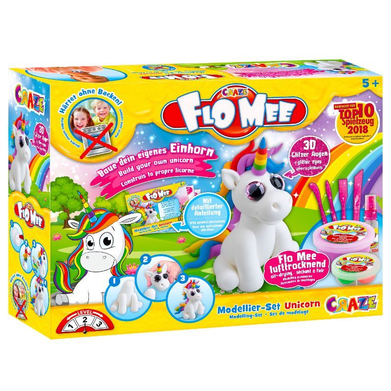 Craze Flo Mee Modellier Set - Unicorn