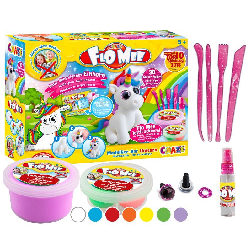 Craze Flo Mee Modellier Set - Unicorn