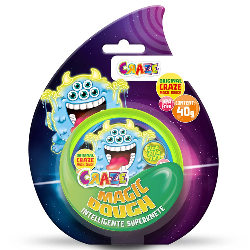 Craze - Magic Dough - 40g - Color May Vary