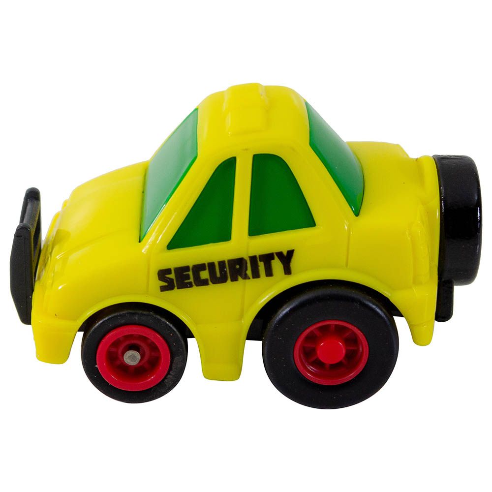 Maisto - Slickers Security Car - Yellow