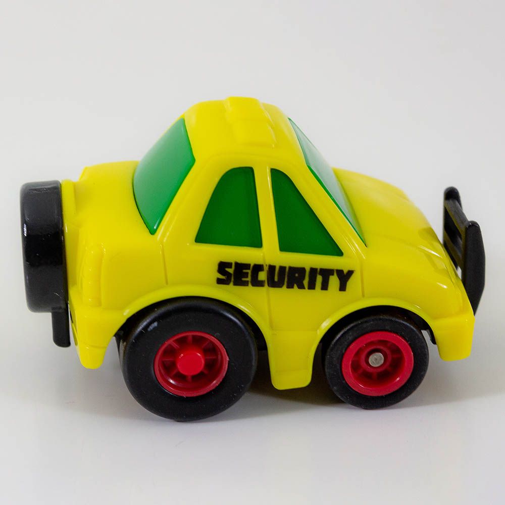 Maisto - Slickers Security Car - Yellow