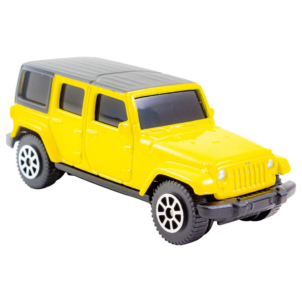 Maisto - Jeep Wrangler - Yellow