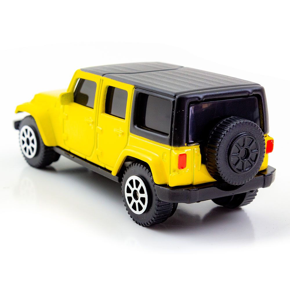 Maisto - Jeep Wrangler - Yellow