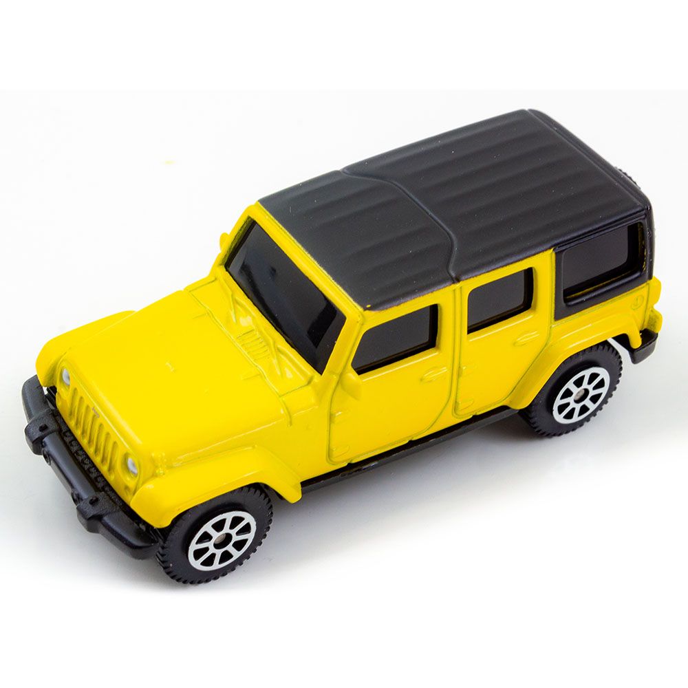 Maisto - Jeep Wrangler - Yellow