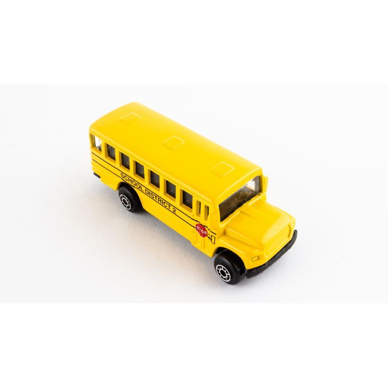 Maisto - 3" Vehicle - School District 2 - Yellow