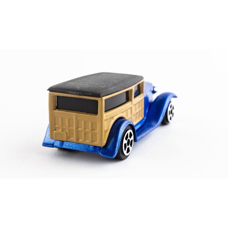 Maisto - 3" Vehicle - Ford Vintage Car - Black, Blue & Brown