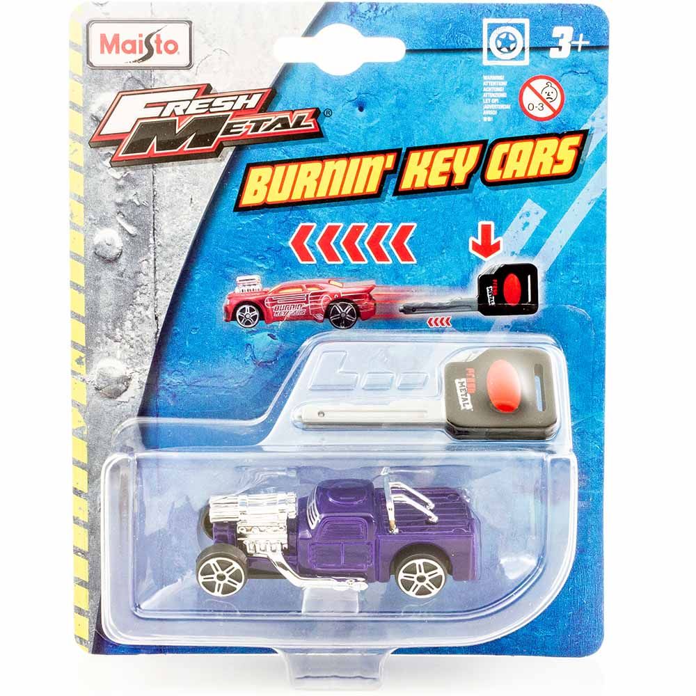 Maisto - Burnin Key Cars - Purple