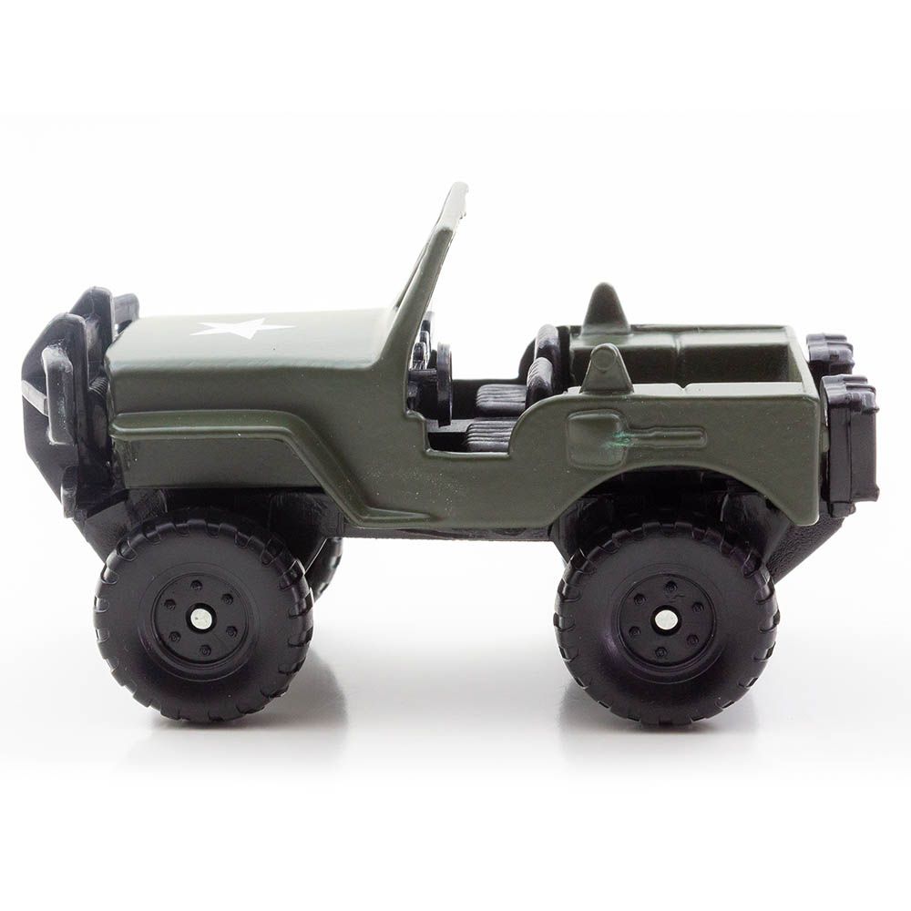 Maisto - Free Wheel Us Army Jeep - Green