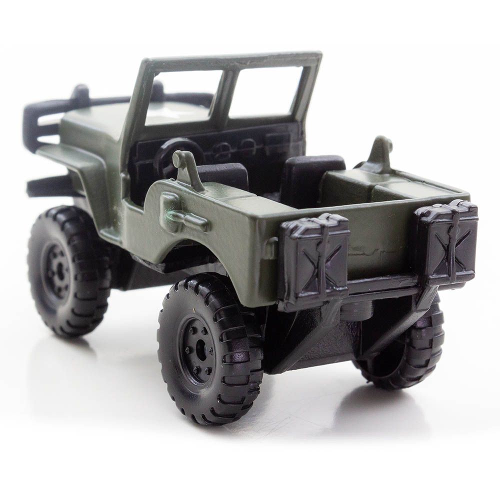 Maisto - Free Wheel Us Army Jeep - Green