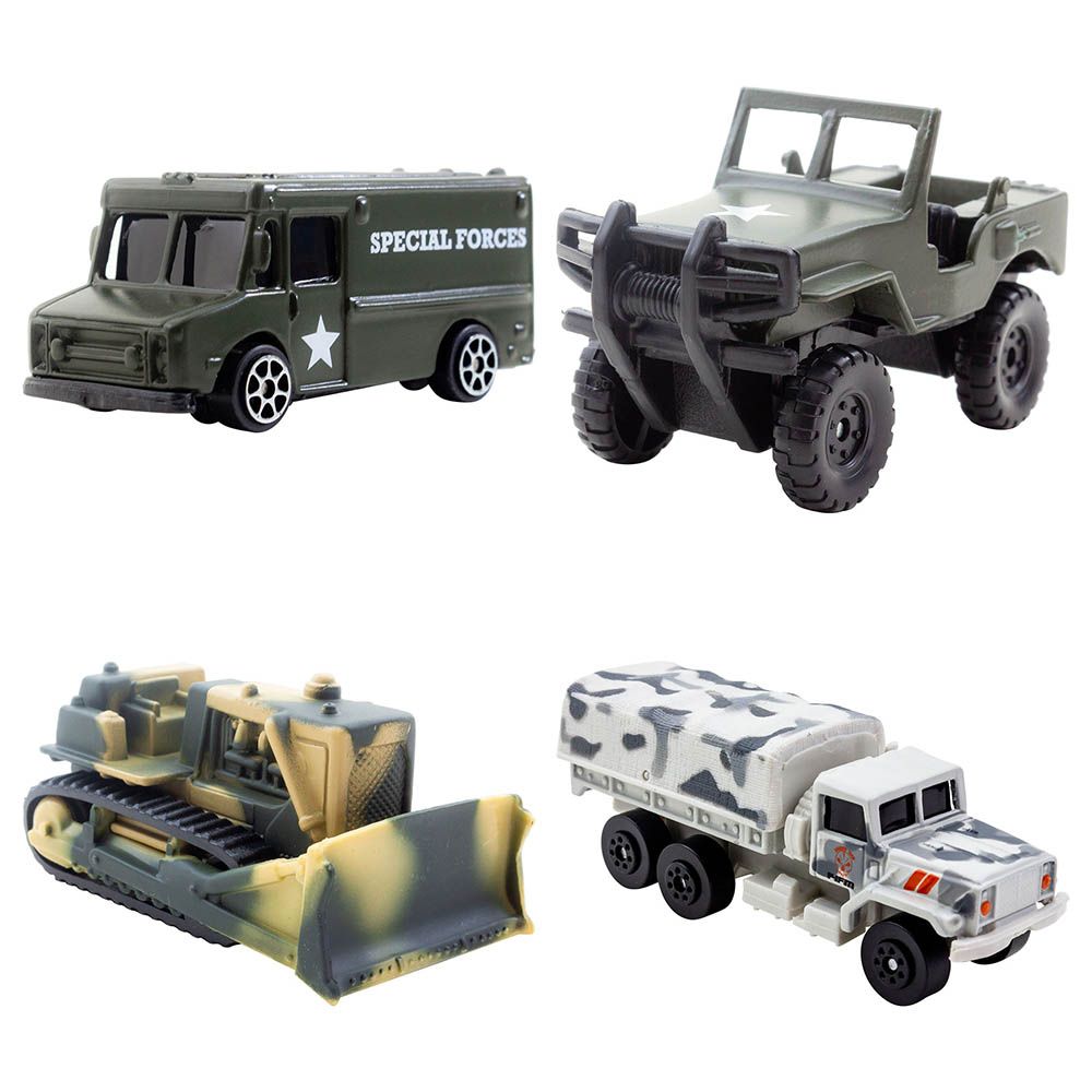 Maisto - Free Wheel Us Army Vehicles - Assorted