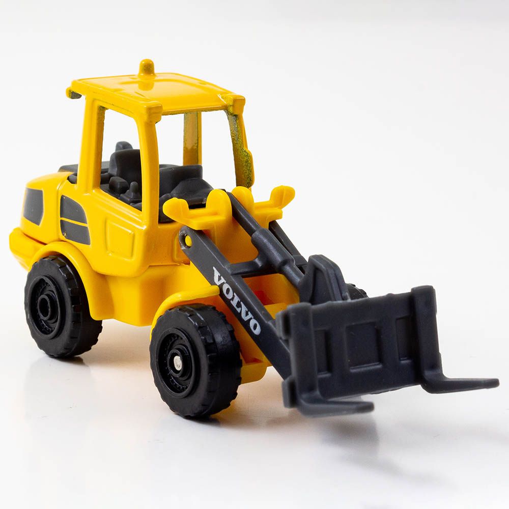 Maisto - Volvo Blister Pack Fork Lift Truck - Yellow